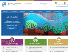 Tablet Screenshot of gccschool.org